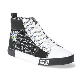 Disney Bluey Adult Lace-Up High Top Tennis SHOES Sneaker Mens sz 10.5  NWT